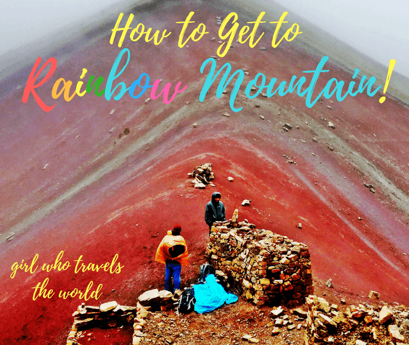 How to Get to Rainbow Mountain in Peru!