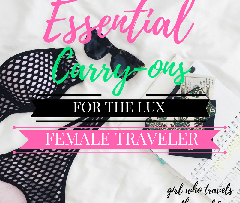 Carry-on Packing Guide for Women