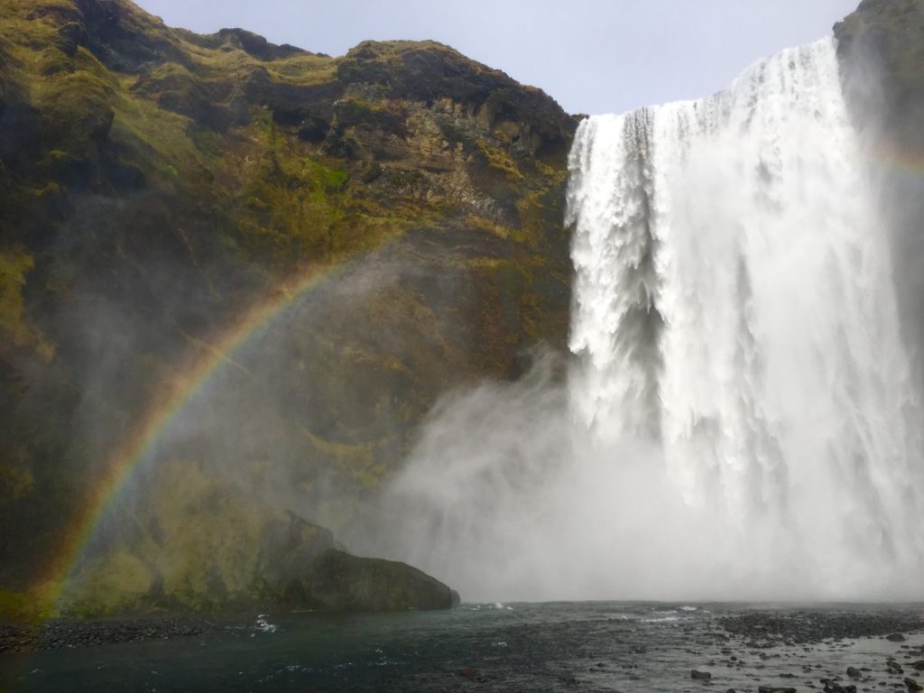 Top 5 Best Waterfalls in Iceland, Skogafoss Waterfall, Girl Who Travels the World