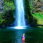 Great Hikes in the Columbia Gorge, Horsetail Falls, Girl Who Travels the World