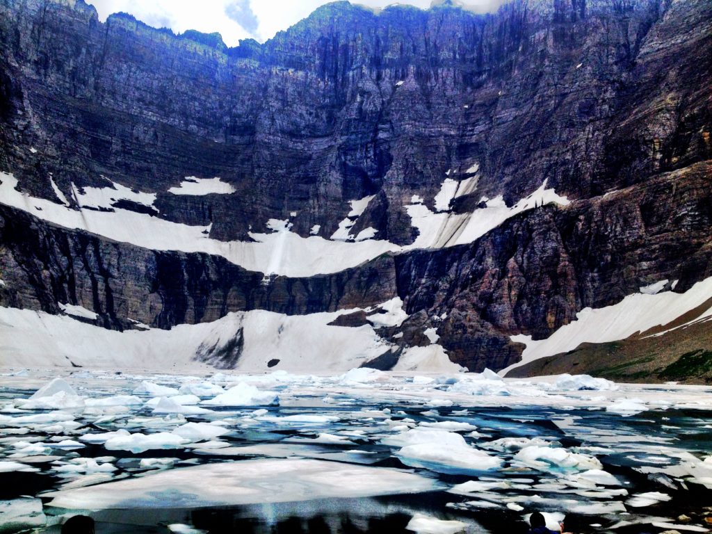 Iceberg Lake Trail in Glacier National Park, Girl Who Travels the World