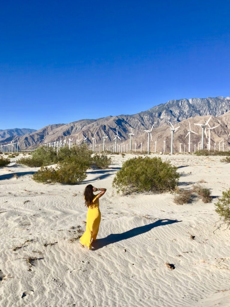 Tips for Photo Shoots at Palm Springs Windmills, Girl Who Travels the World