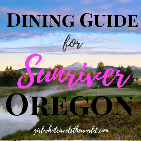 Dining Guide for Sunriver, Oregon